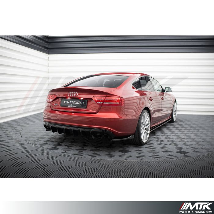 Lames latérales arrière Maxton Audi A5 8T S5 S-Line Sportback 2007-2011